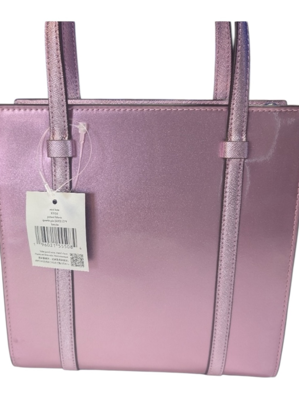 Kate Spade NWT Kenzi Mini Tote Quartz Pink Crossbody - Picture 3 of 6